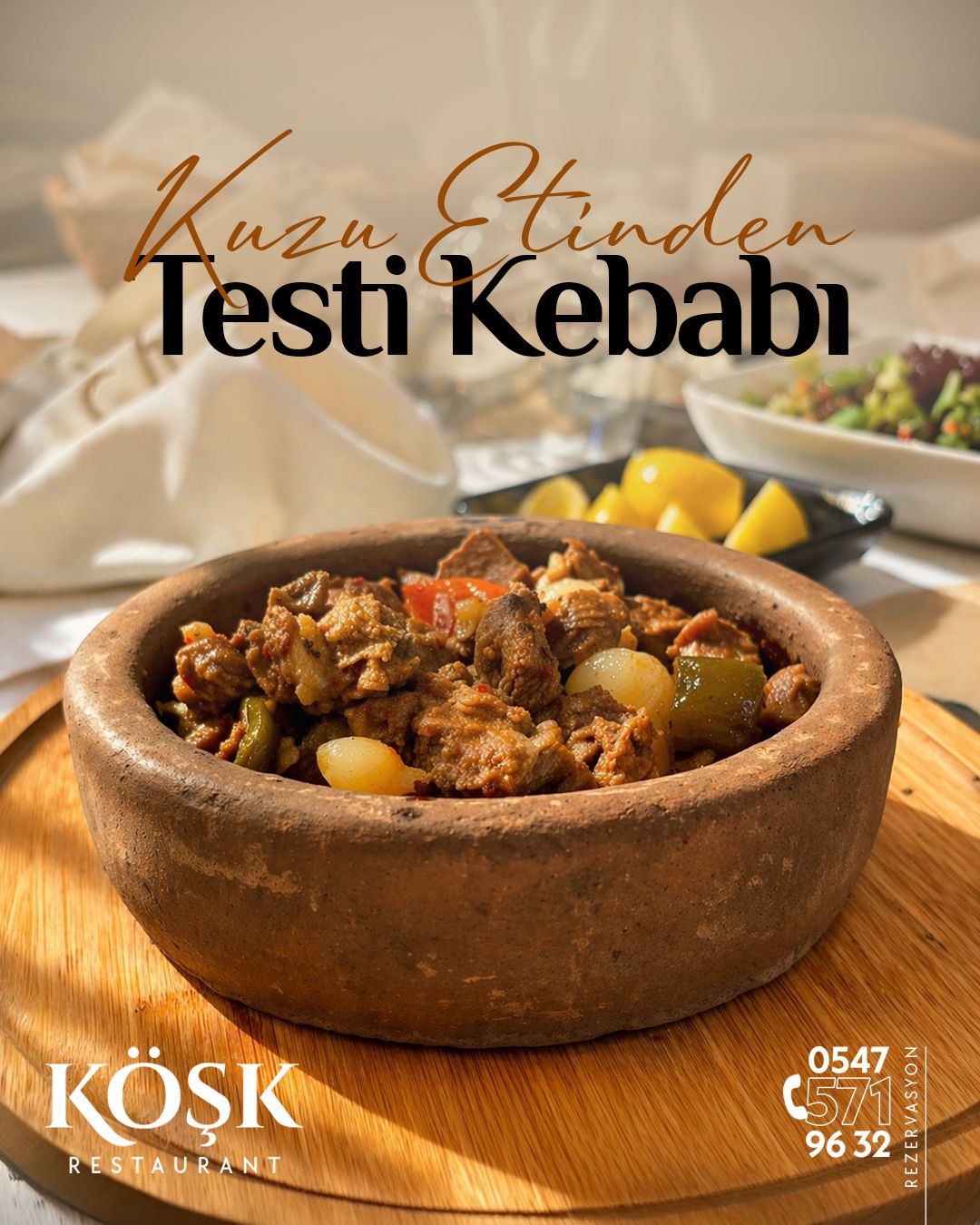TESTİ KEBABI 